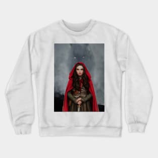 Red Riding Hood and The Big Bad Wolf Crewneck Sweatshirt